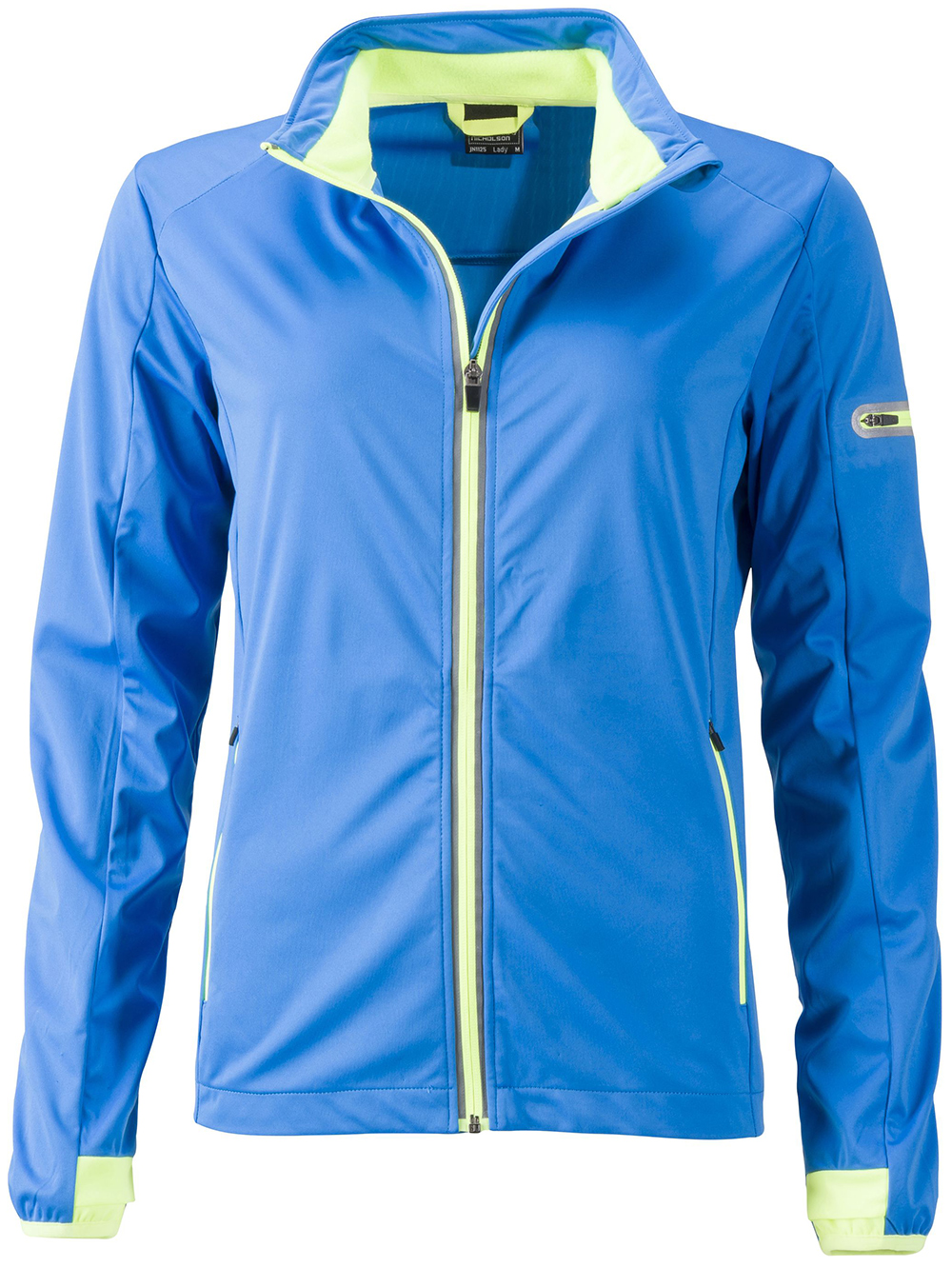 bright blue / bright yellow