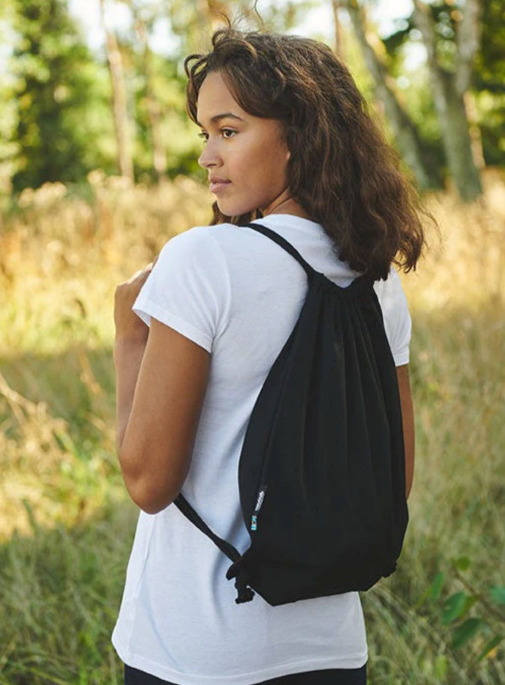 Twill Gym Bag Neutral 90020