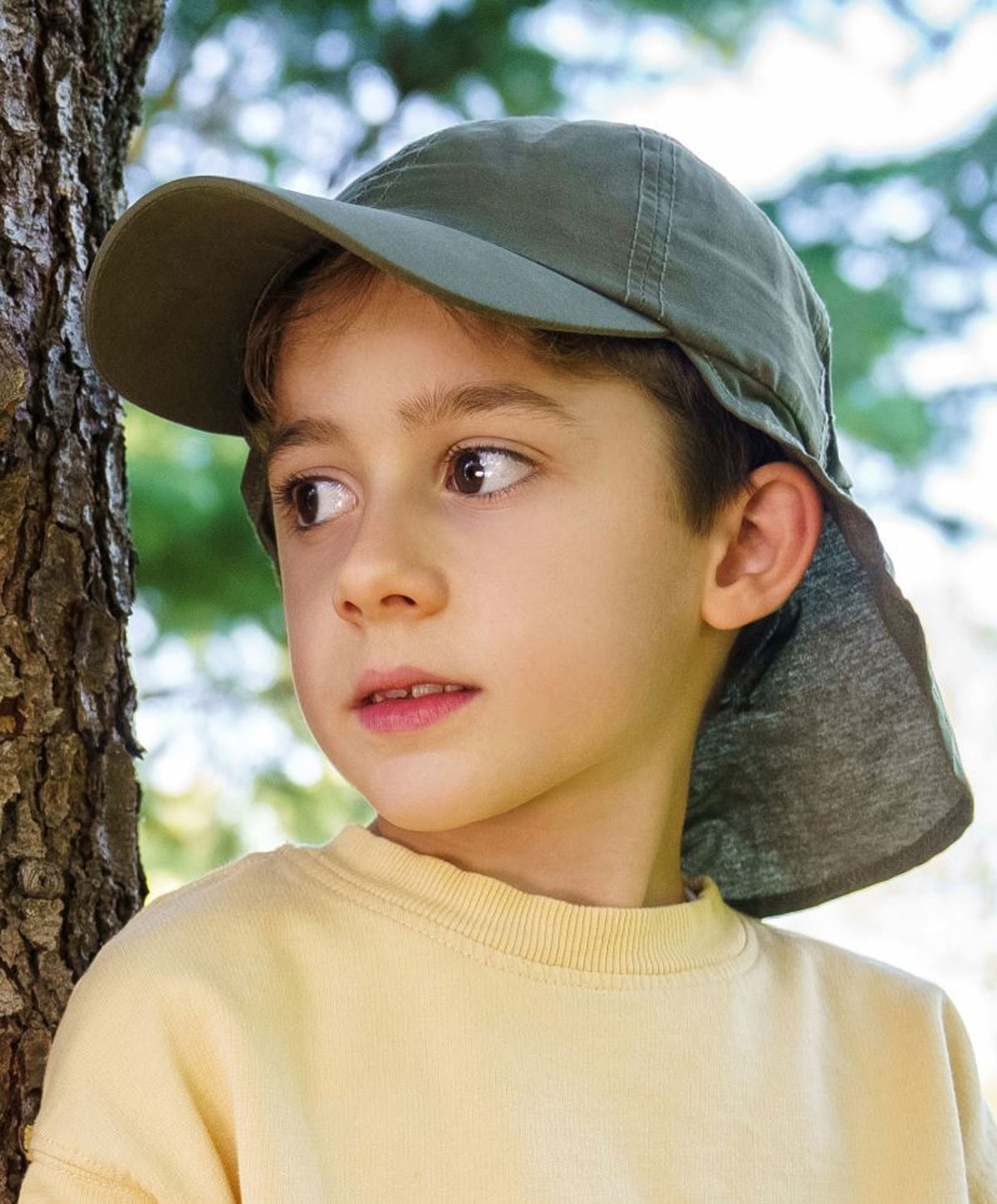 Kid Nomad Cap mit Nackenschutz Atlantis AT427