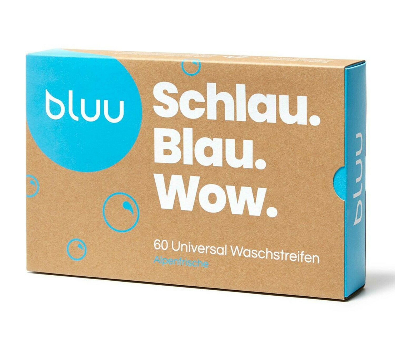 Universal Waschmittelstreifen Alpenfrische bluu 60 Stück