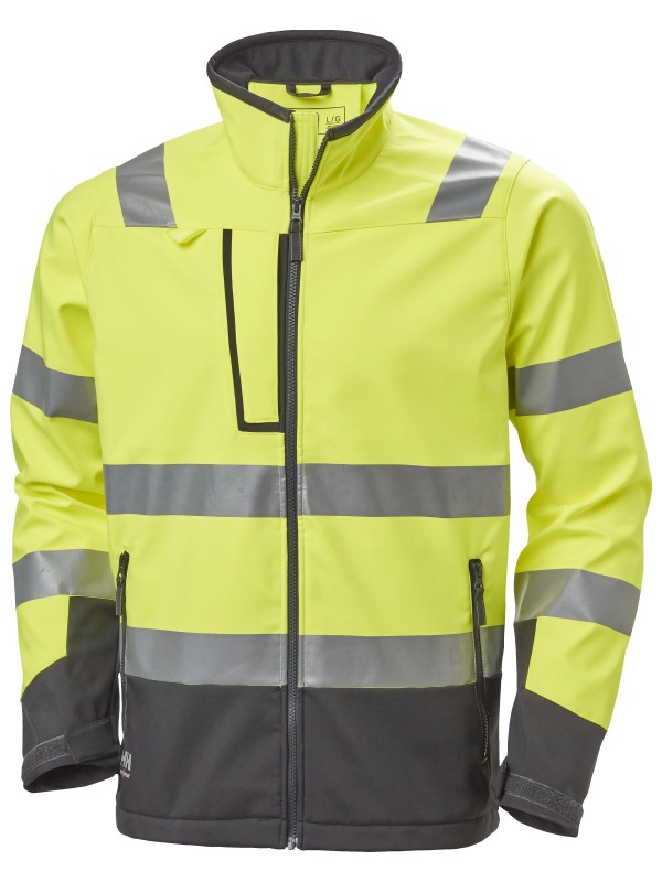 Helly Hansen 74095 Warnschutz Softshelljacke EN ISO 20471 ALNA