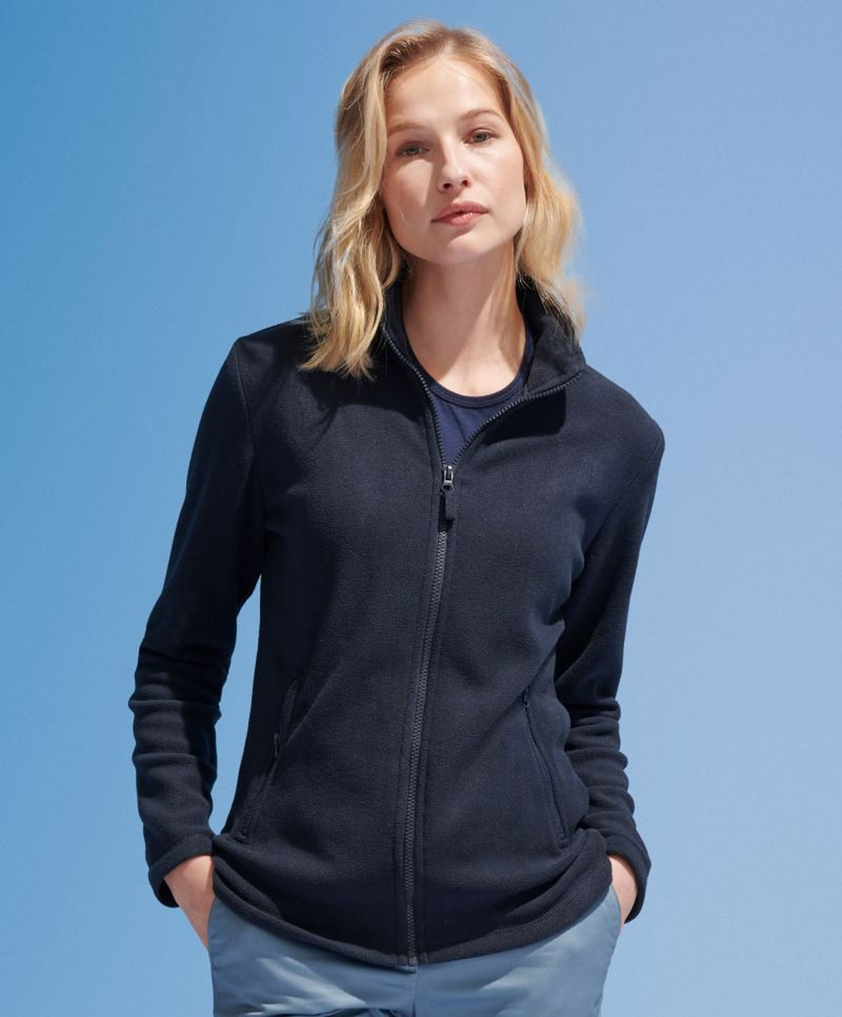 Damen Fleece Jacke Norman Sol's 2094