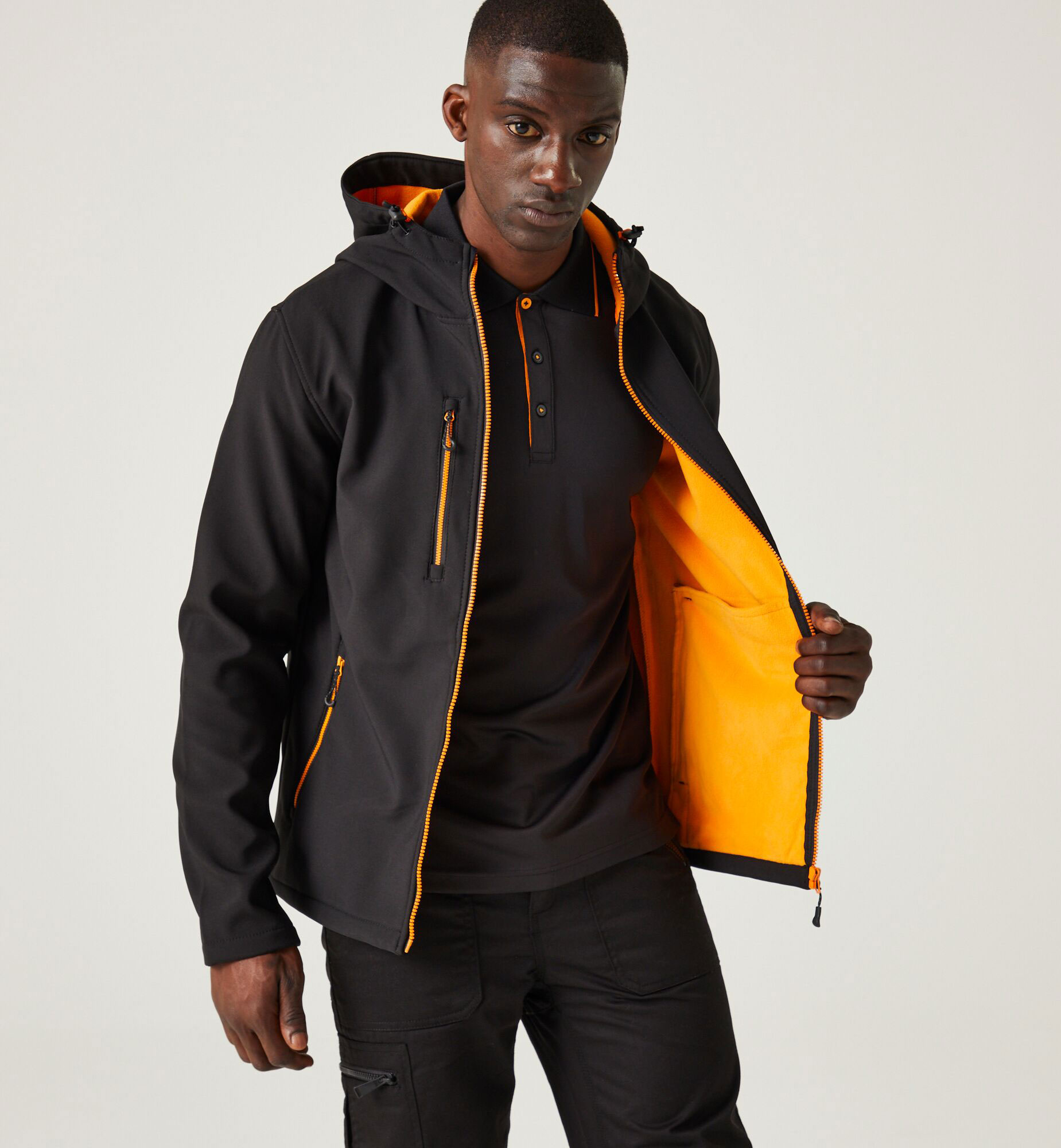 Navigate 2-Layer Hooded Softshell Jacket Regatta Professional RG705