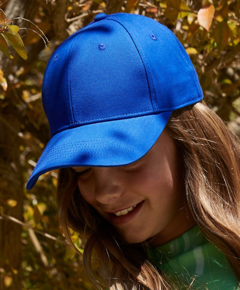 EarthAware® Junior Classic Organic Cotton 6 Panel Cap Beechfield B821B