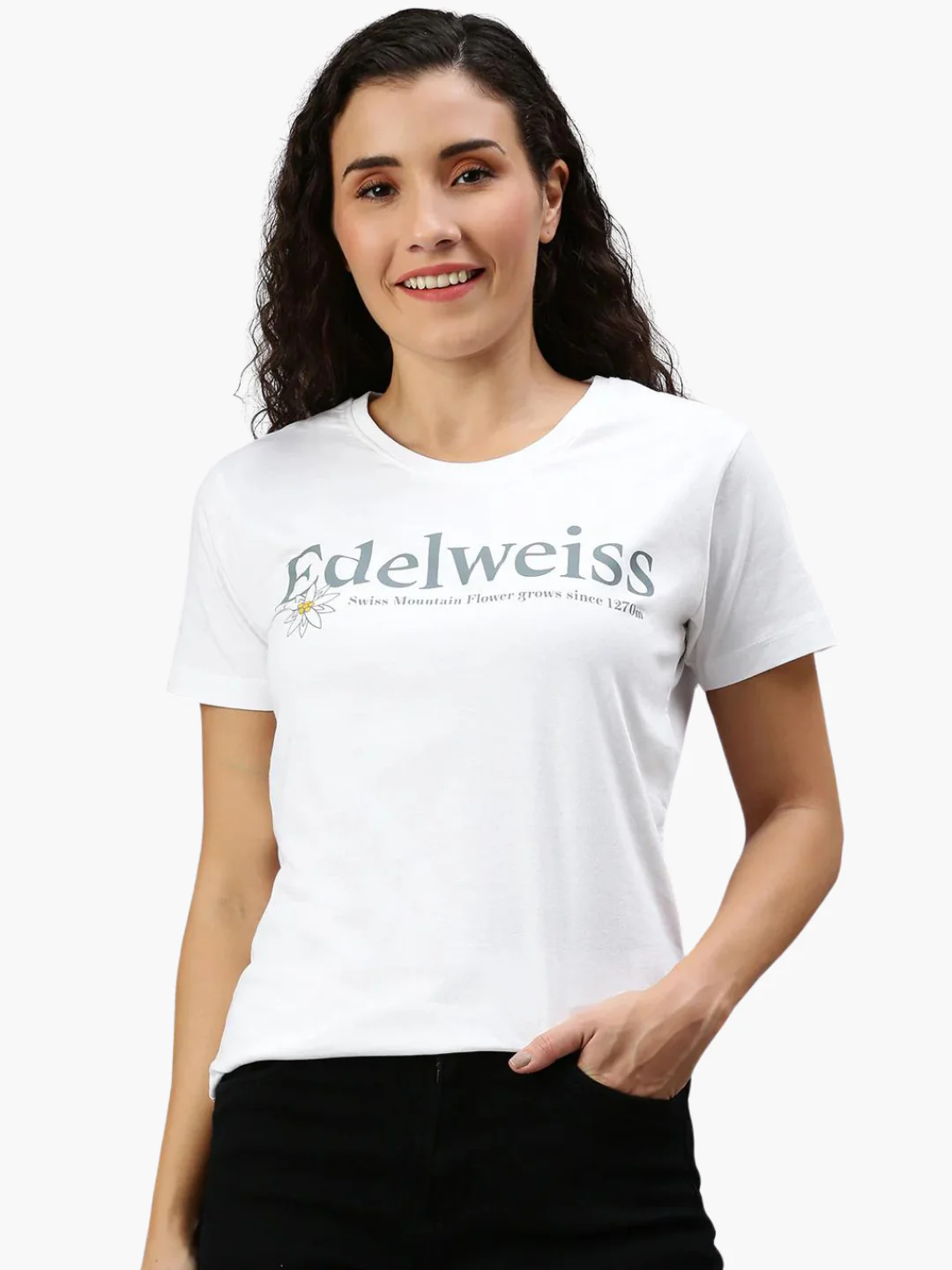 Edelweiss T-Shirt Damen 2085 Whale by Switcher