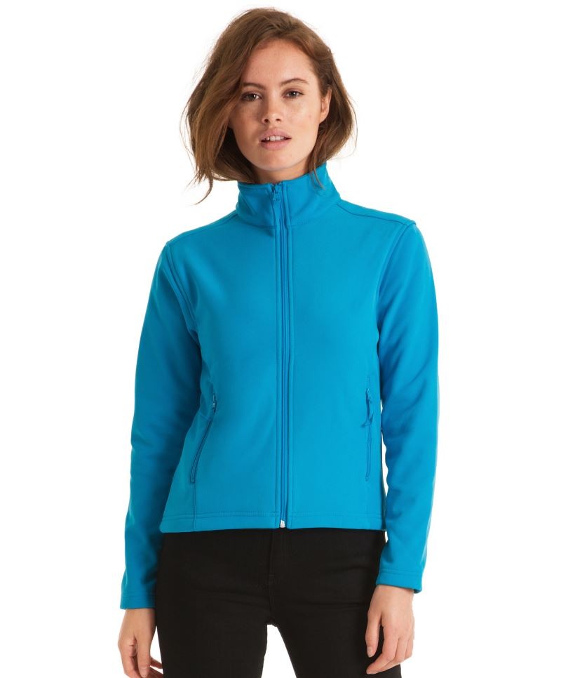 Damen 2-Lagen Softshell Jacke B&C ID.701