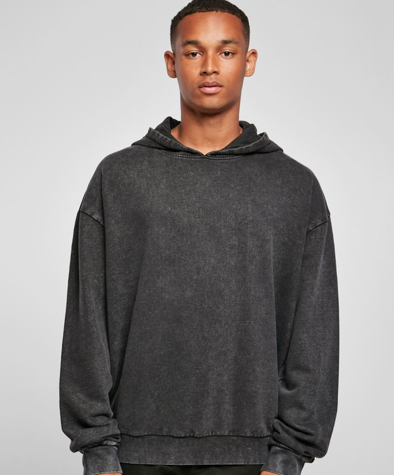 Build your Brand BY191 Herren Sweater "Acid Wash"