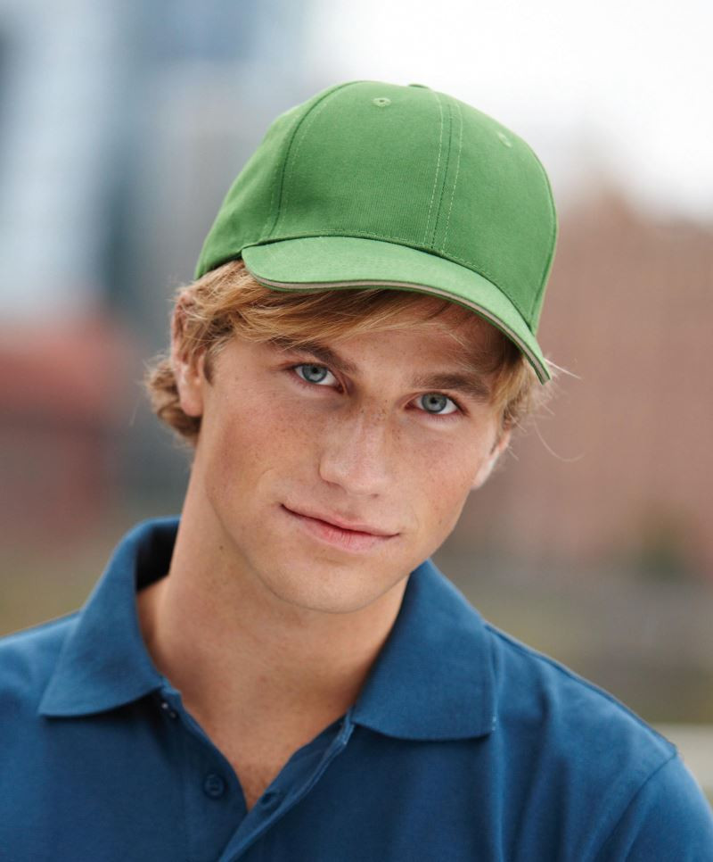 Light Brushed Sandwich Cap Myrtle Beach MB6541