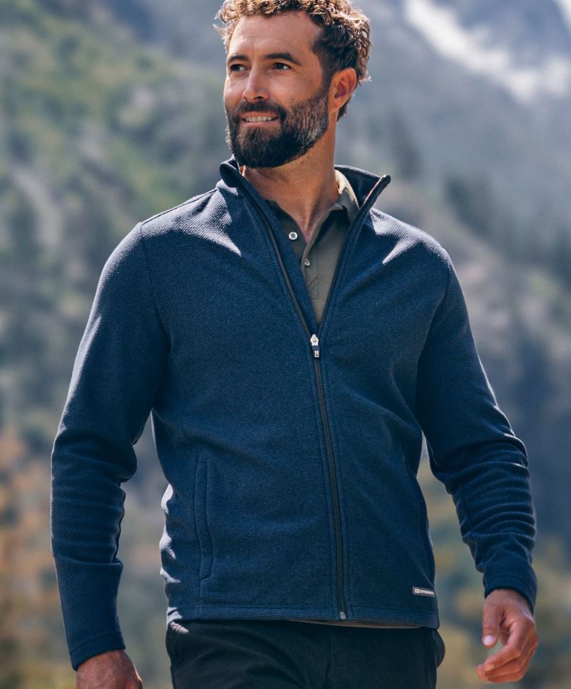 Hunts Fleece Jacket Men Cutter & Buck 358432