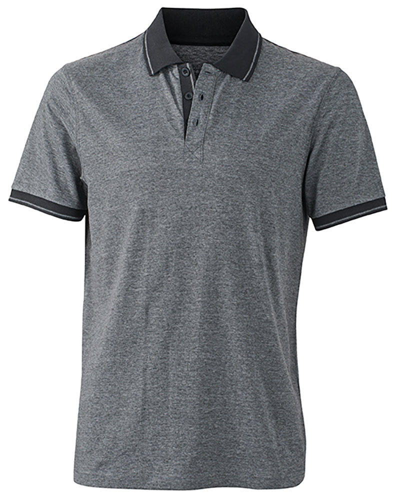 black melange / black