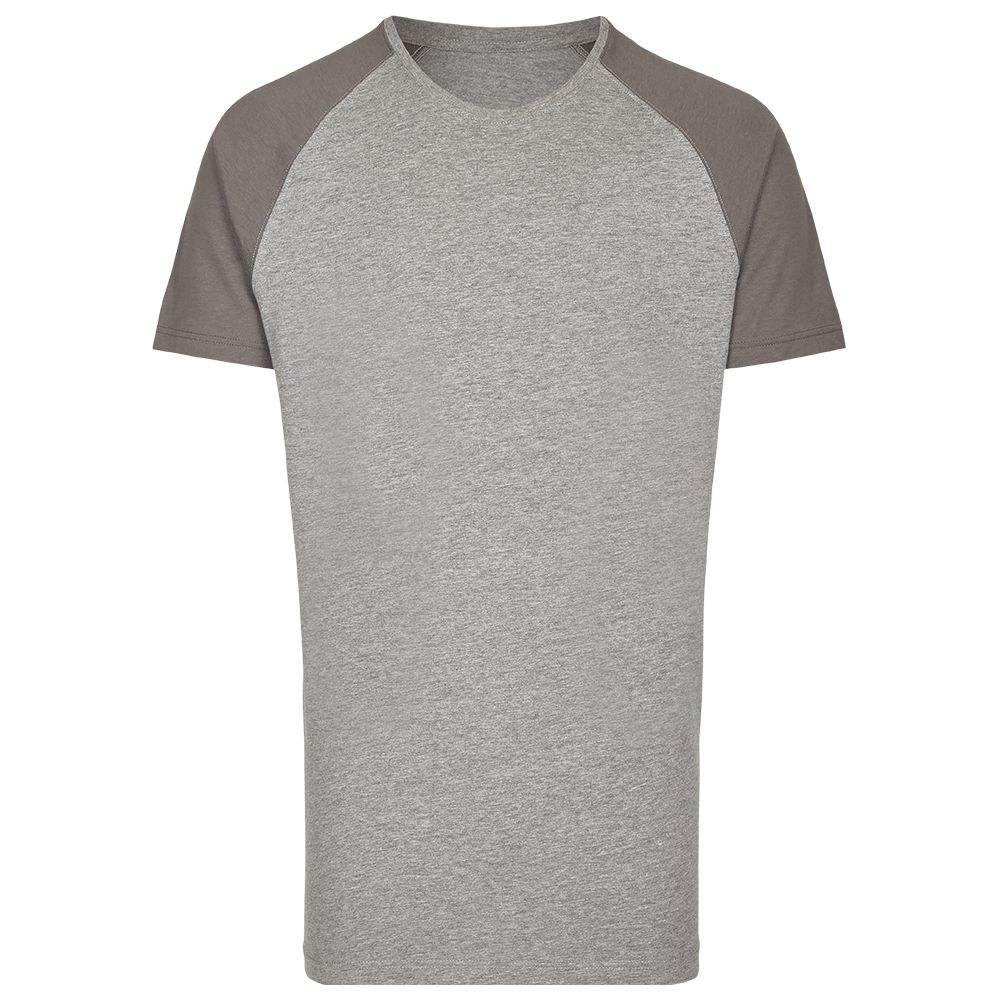 heather grey/ grey solid