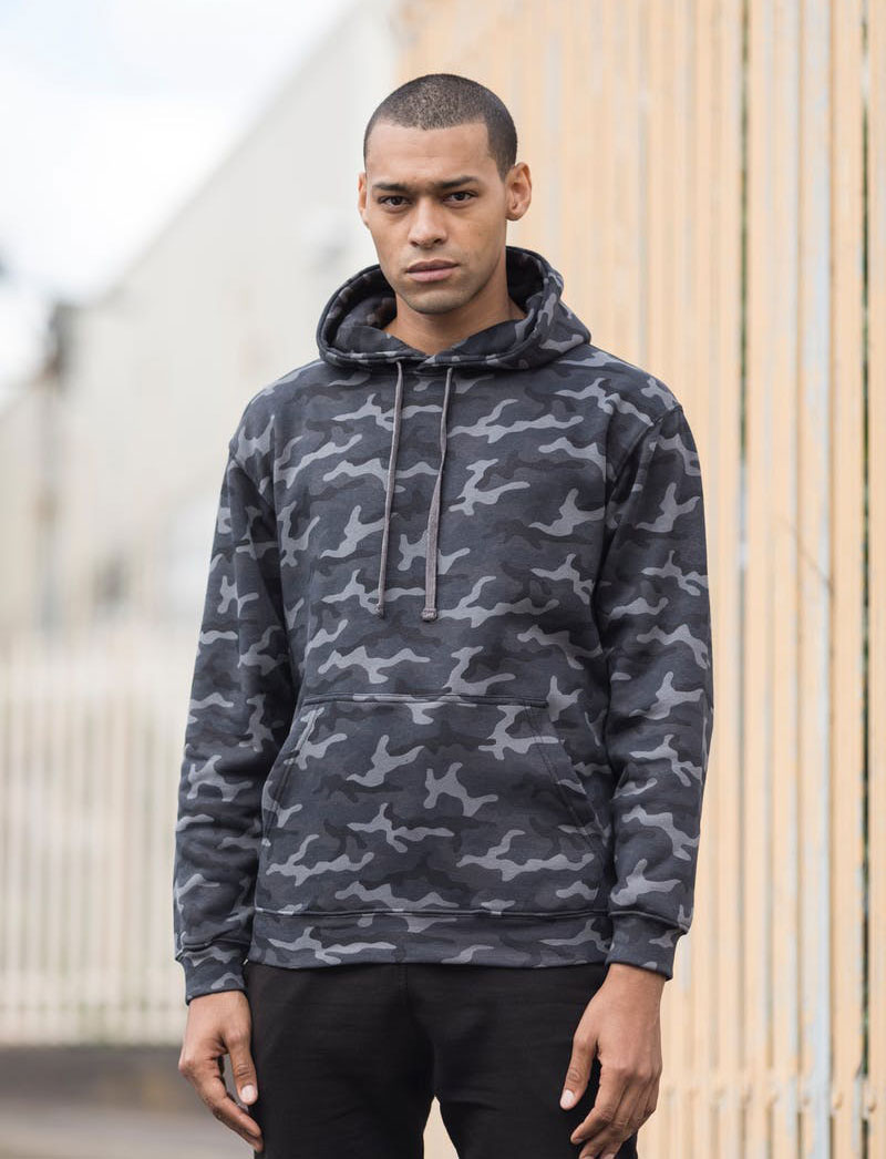 Camo Hoodie  AWDis JH014