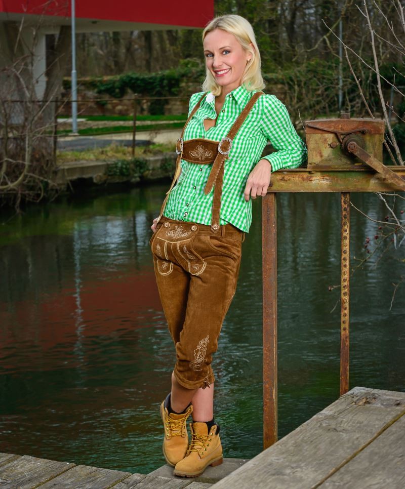 Leather Trousers long / women 3207