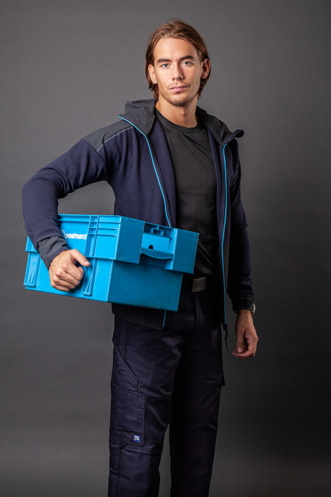 ProJob 3120 Kapuzenjacke mit elastischen Softshell Elementen