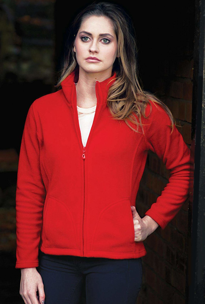 Ladies` Full Zip Fleece Jacket Star World 750