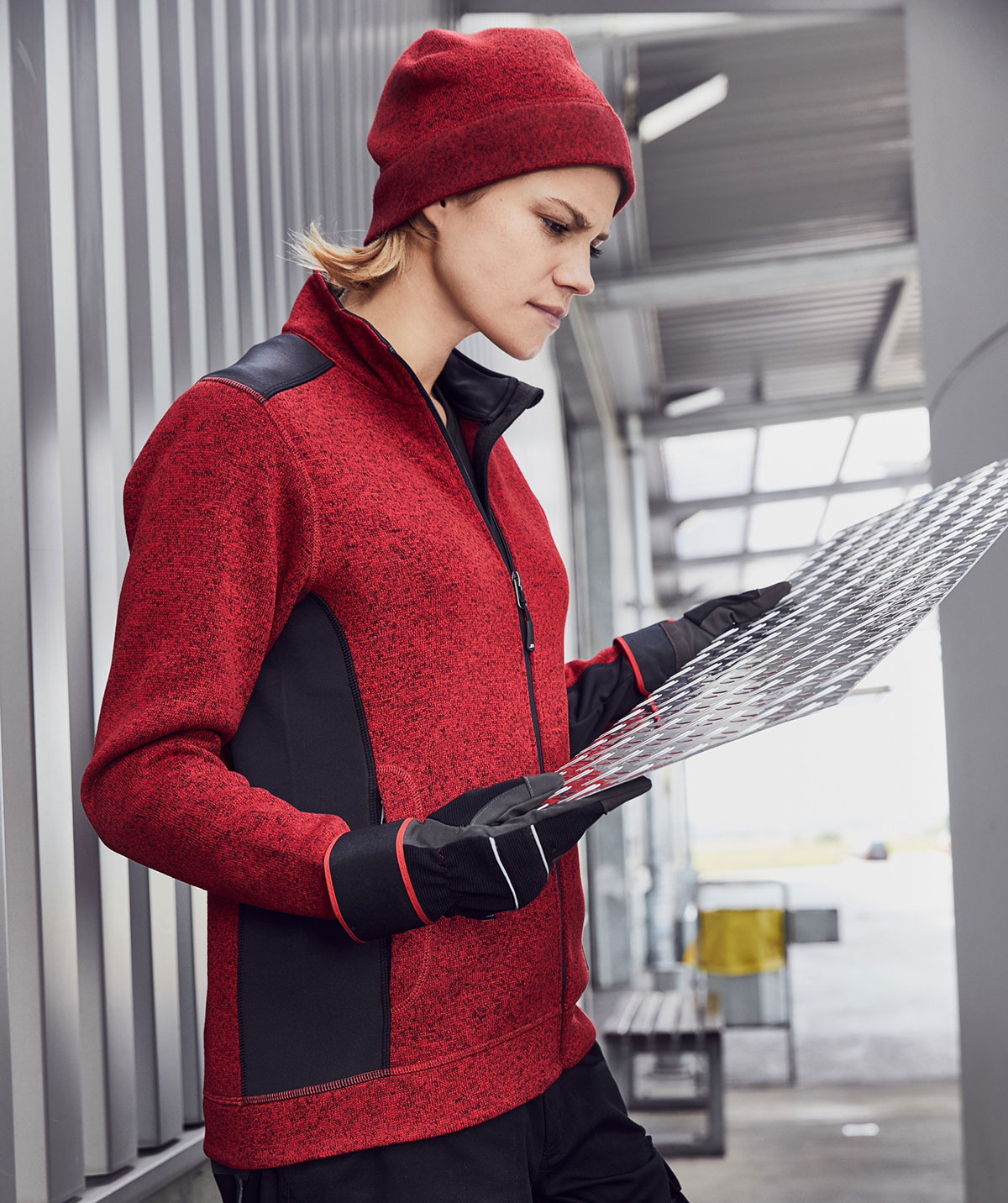 Knitted Fleece Workwear Beanie Myrtle Beach MB7121