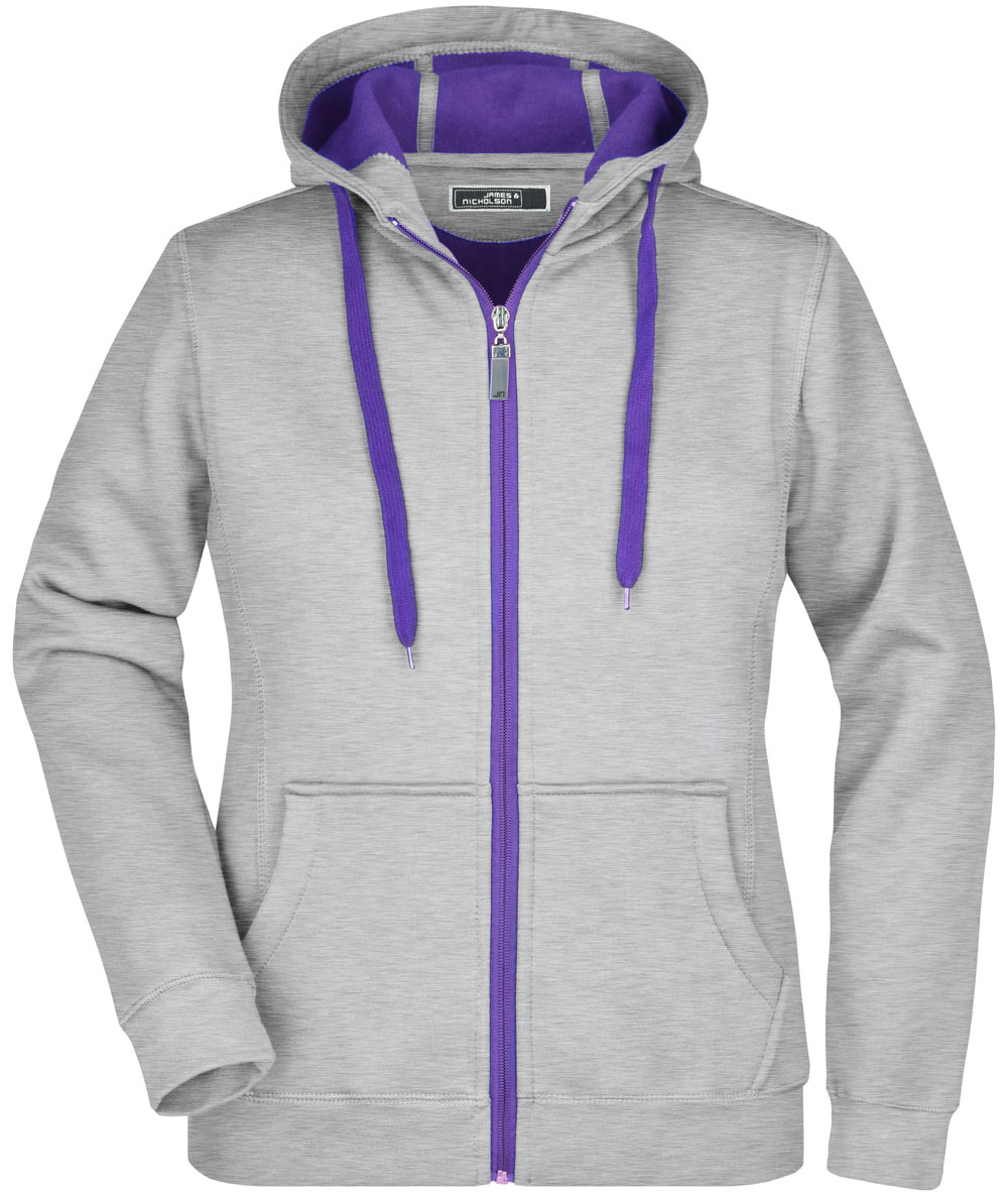 grey heather-purple