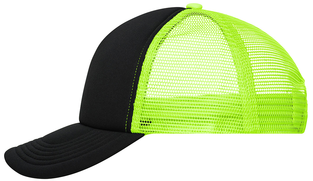 black/ neon yellow