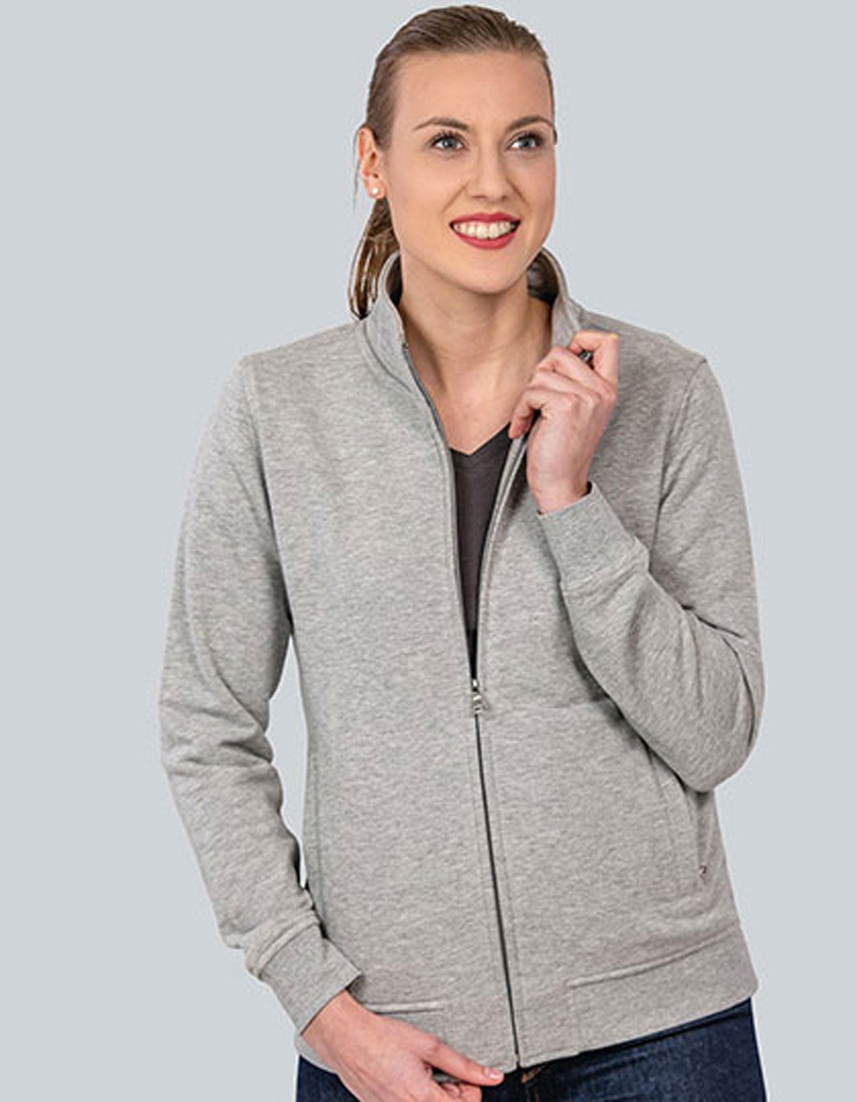 Women´s Premium Full-Zip Sweat Jacket HRM1002