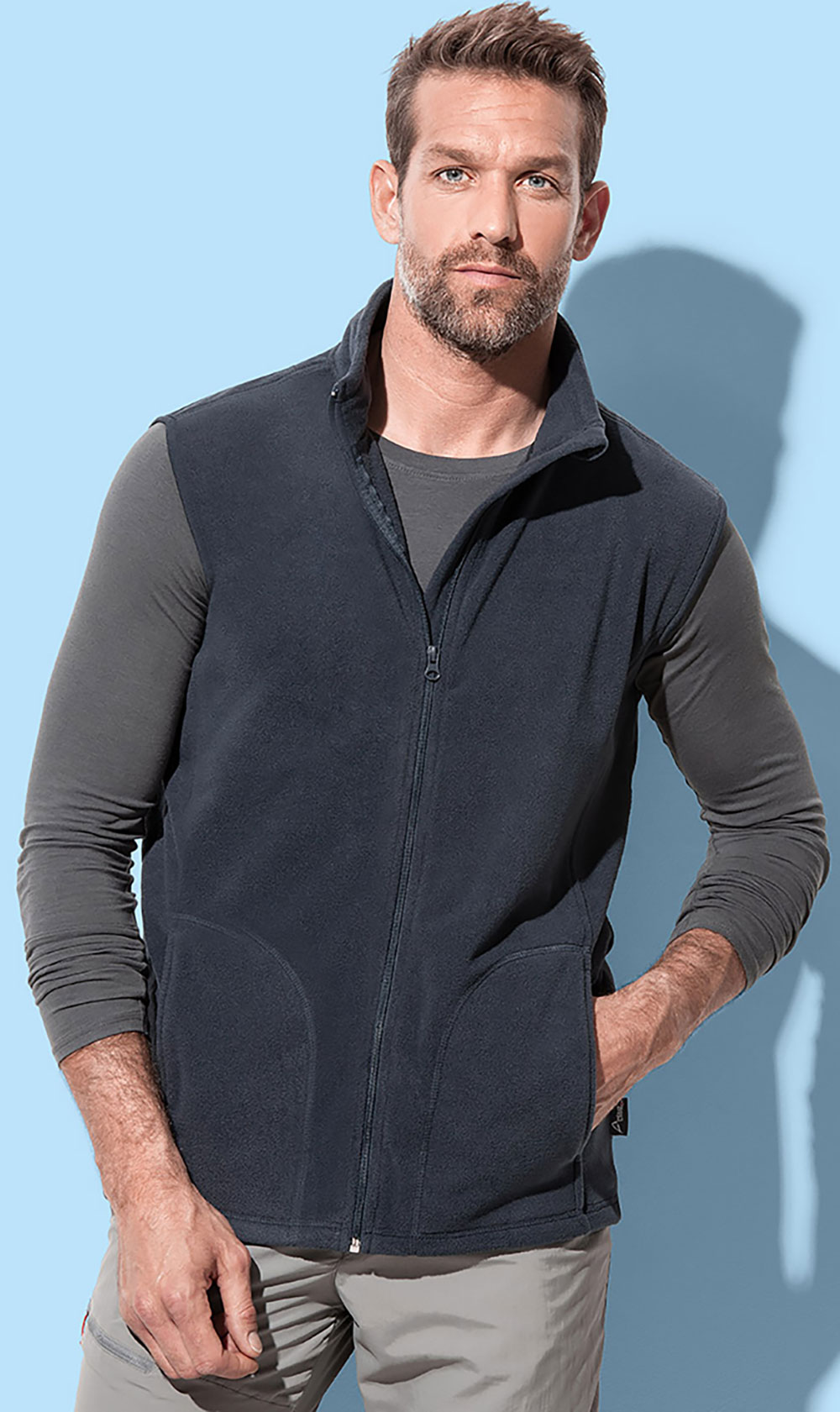 Stedman Active Fleece Vest ST5010