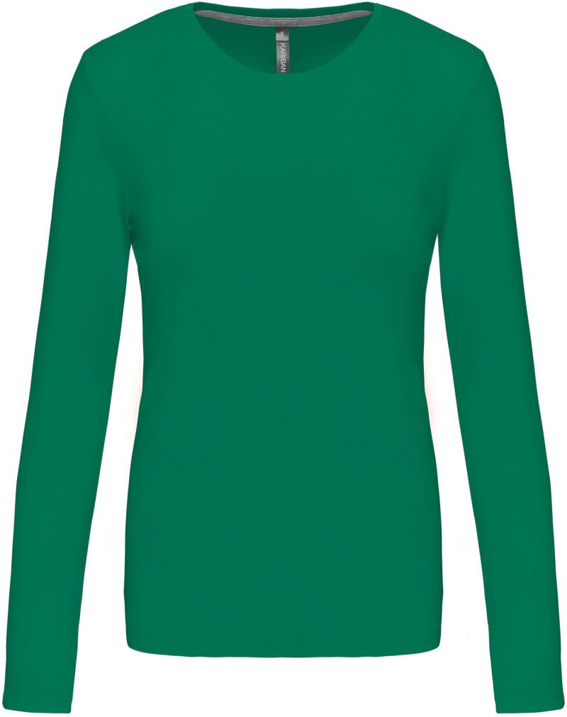 Damen T-Shirt langarm Kariban K383