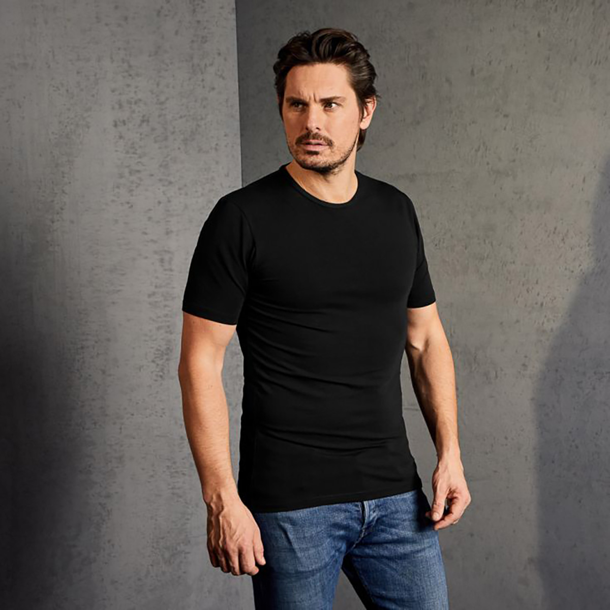 Slim Fit-T black