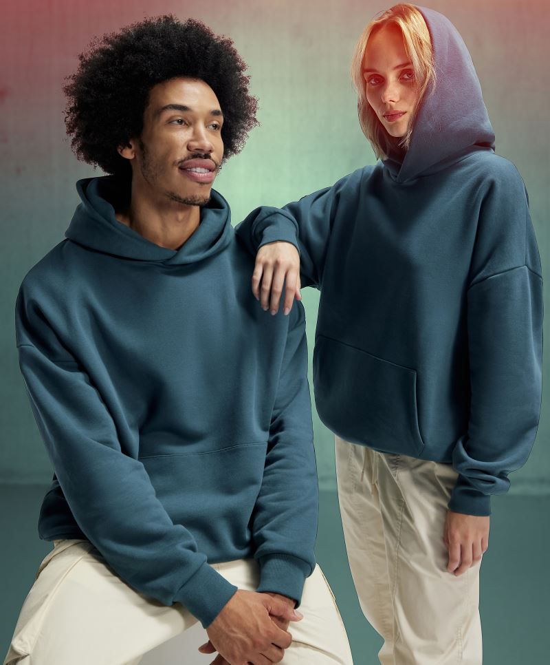 Influence Hoodie Schwerer Oversize Kapuzen Sweater B&C Collection IH02