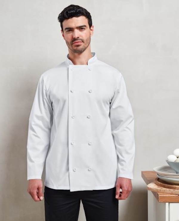 Essential Long Sleeve Chef´s Jacket Premier PR657