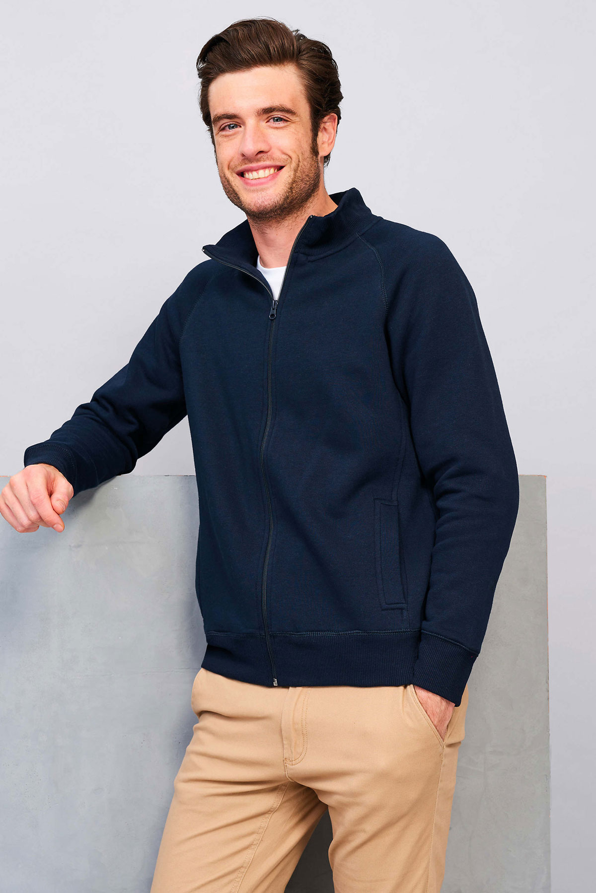 Sundae Herren Sweatjacke Sol's 4720