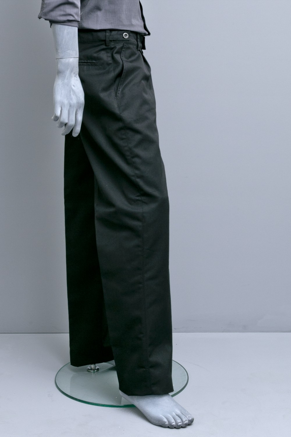 Kochhose Unisex schwarz