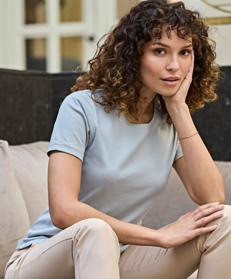 Interlock T-Shirt Women Tee Jays 580N