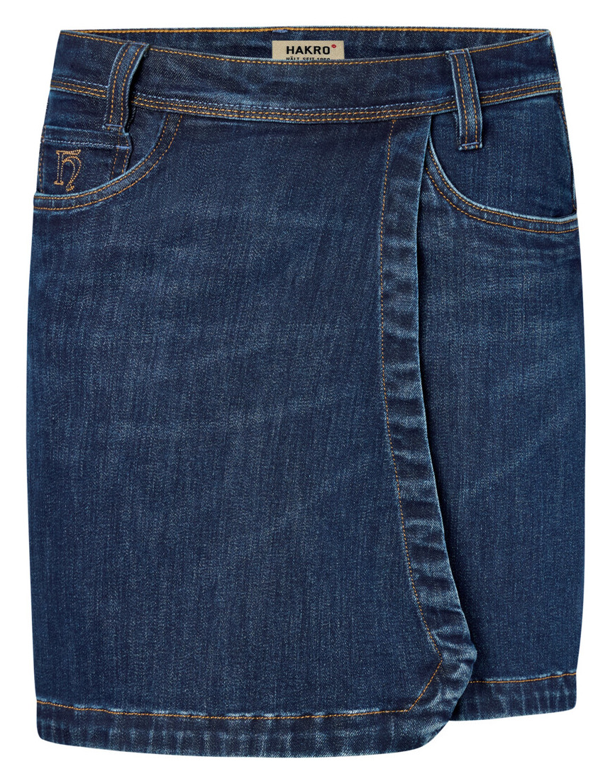HAKRO Damen 5-Pocket-Jeansskort X-Stretch ECO 732