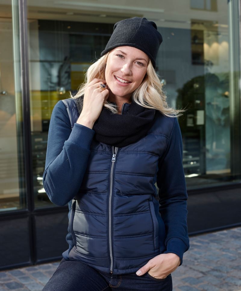 Ladies' Hybrid Sweat Jacket James&Nicholson JN1123