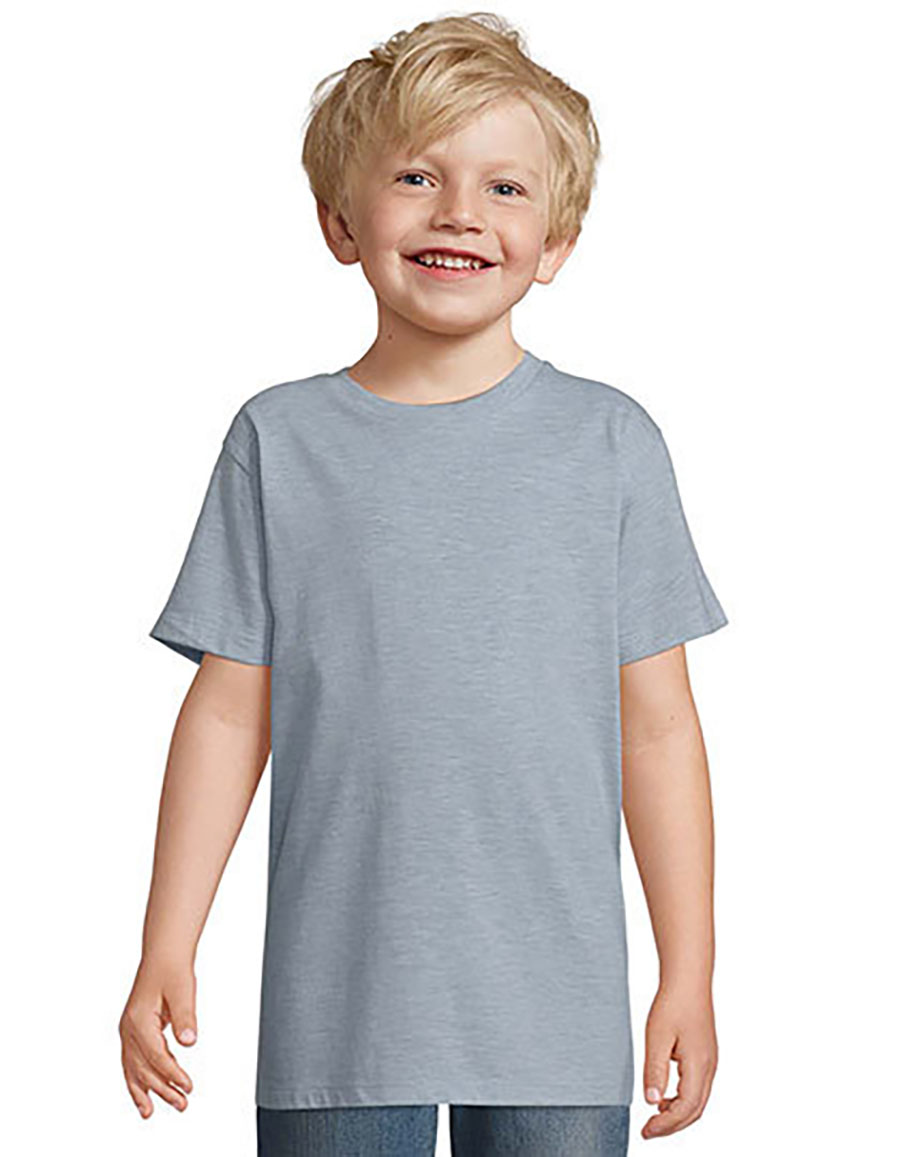 Kids` Round Collar T-Shirt Regent Fit Sol's L149K