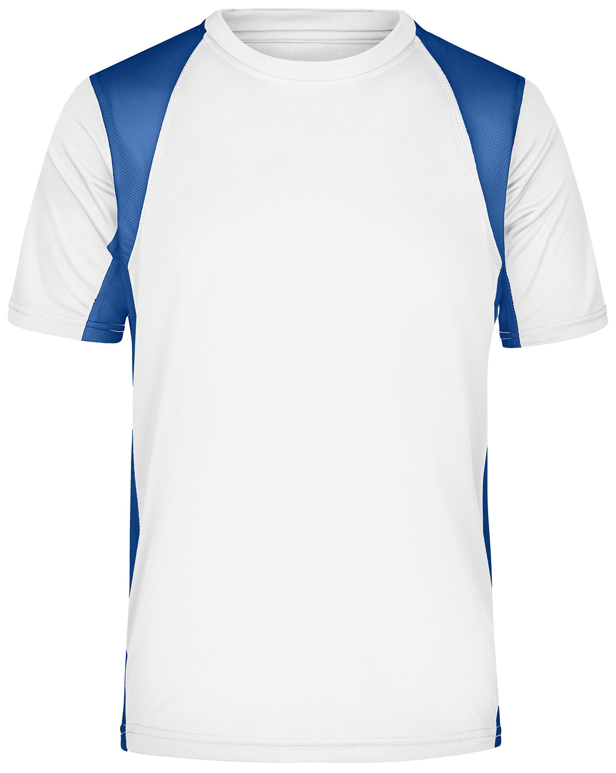 white/ royal blue