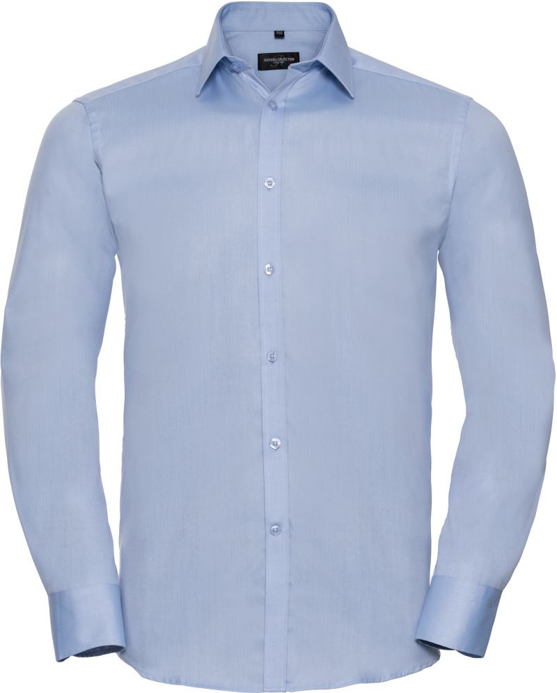 Russell Herringbone Hemd langarm 962M