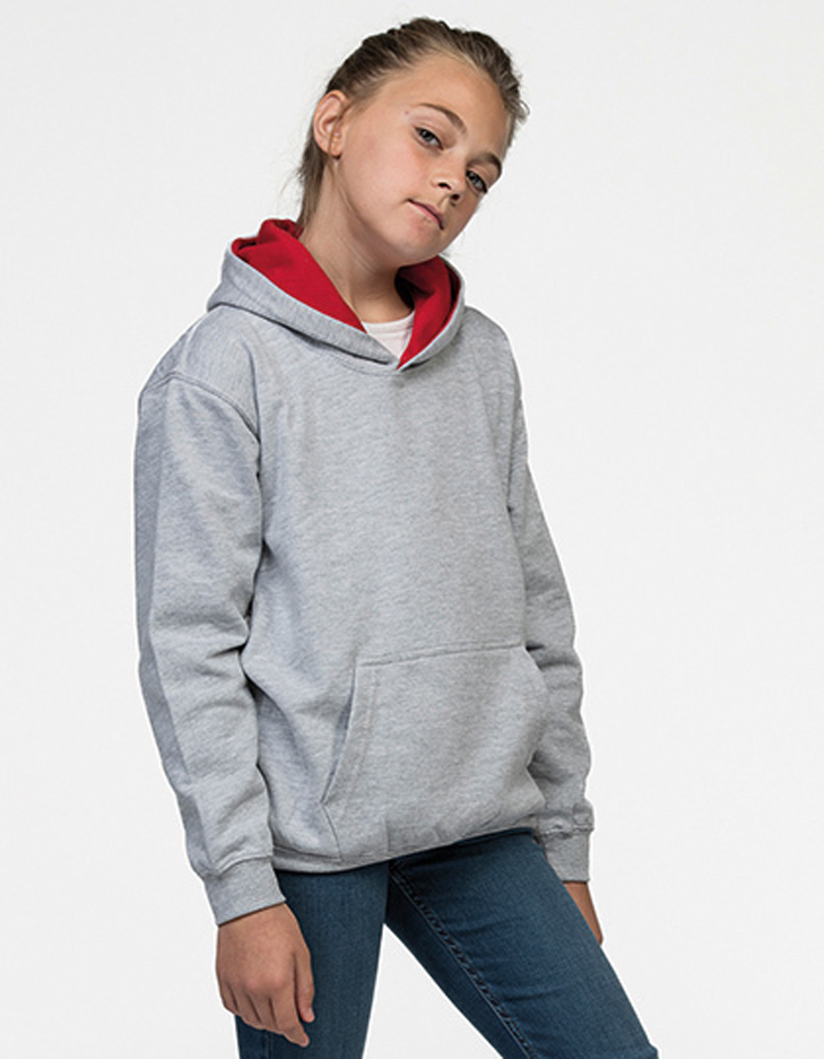 Kids` Varsity Hoodie AWDis JH003K