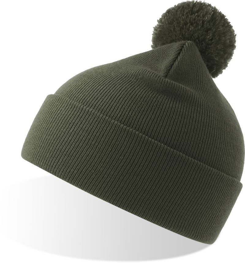 WIND-S POMPON Strickmütze mit Pompon Atlantis 0294