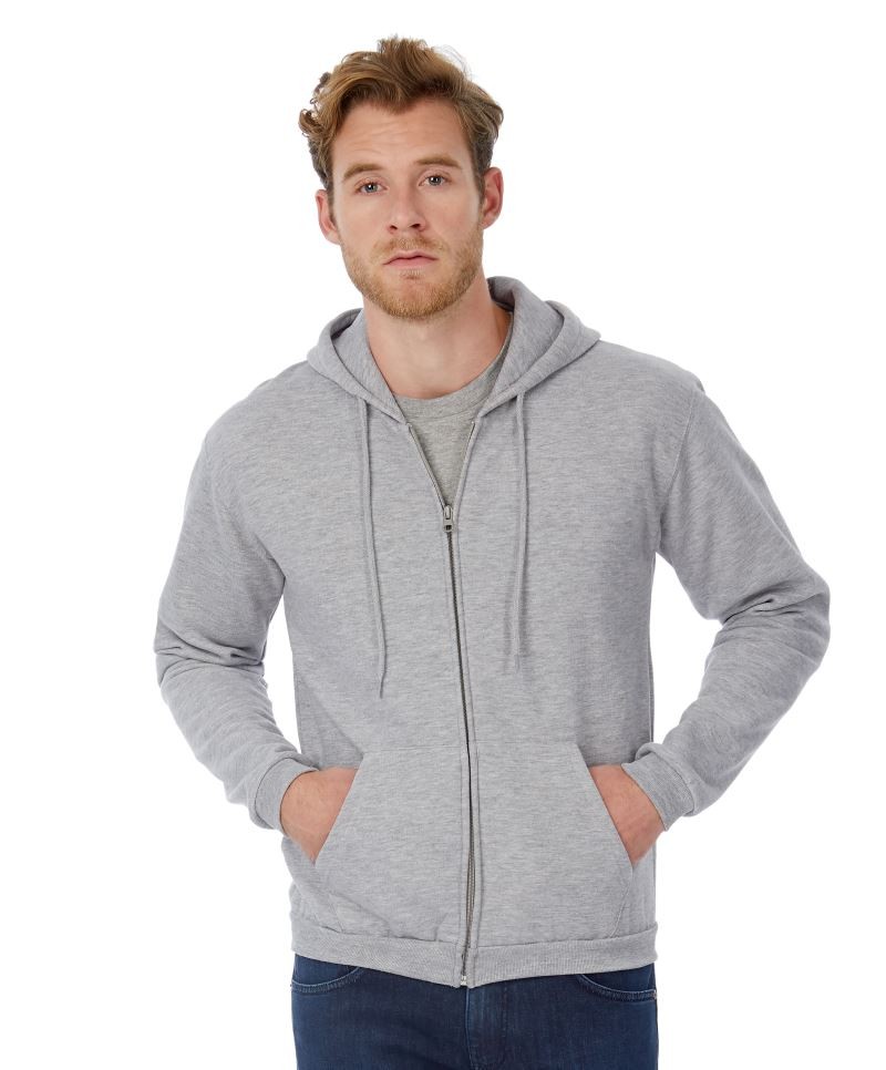 Hooded Sweat Jacket B&C ID.205