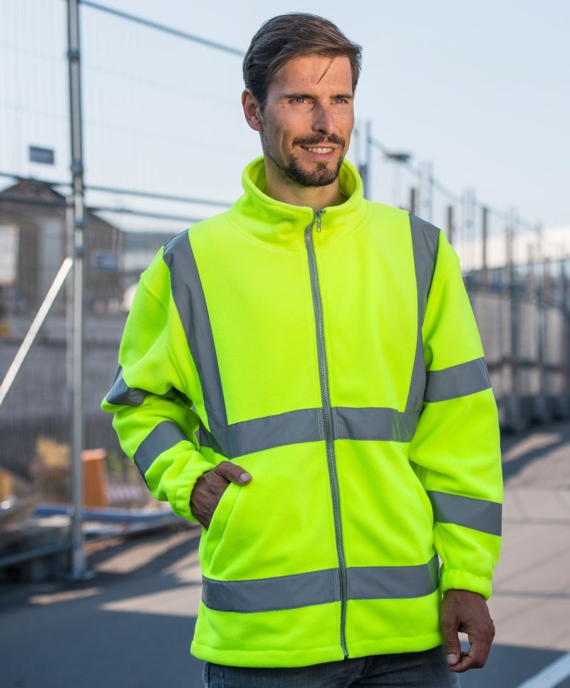Hi-Vis Safety Fleece-Jacket Bergen KXFJ