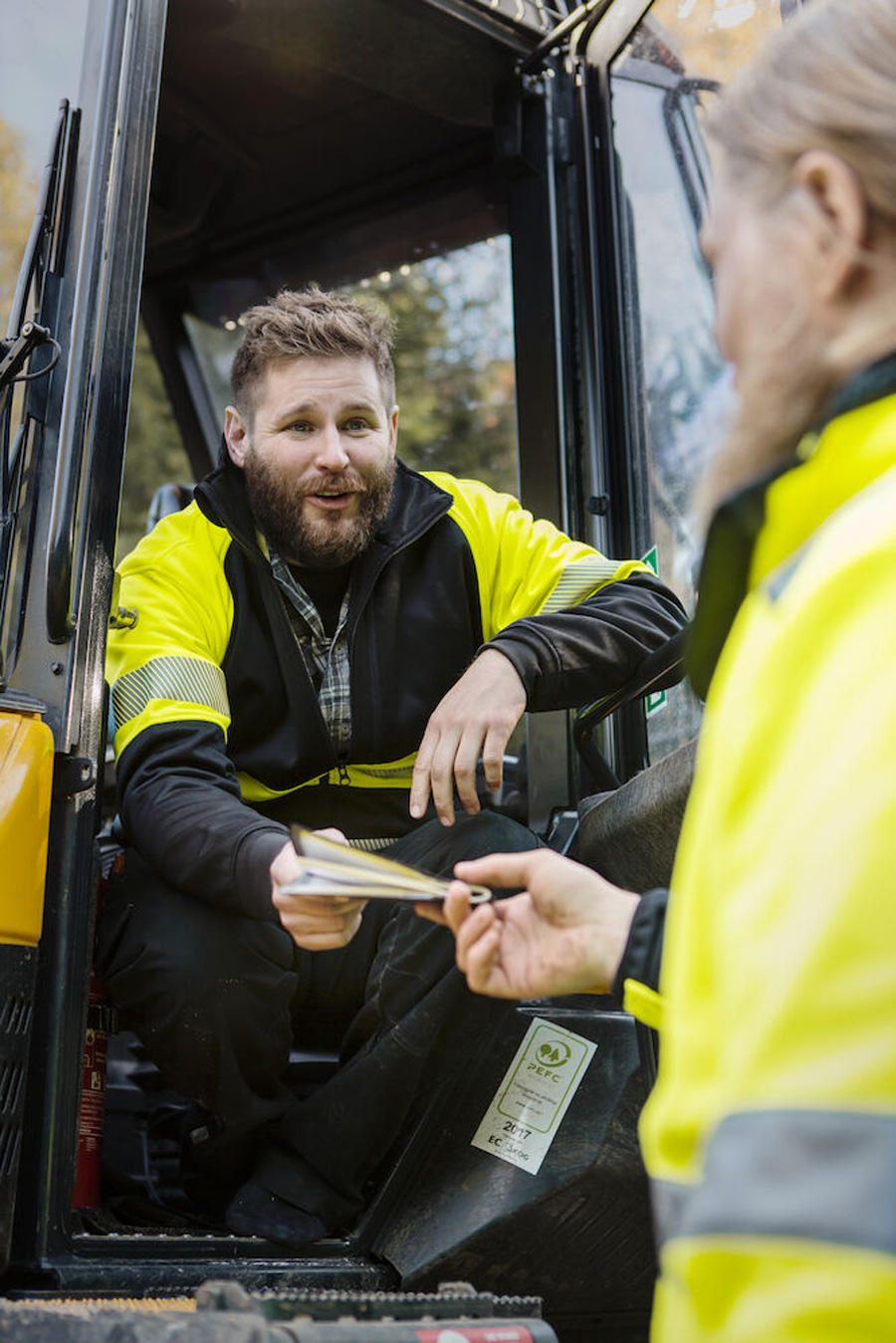 ProJob 6120 Sweatshirt EN ISO 20471 Klasse 1